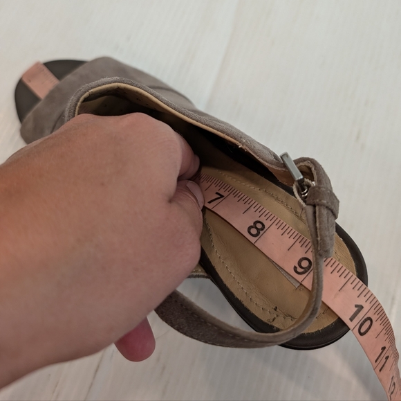 GEOX Respira women's peep toe sling-back heeled booties sandals - Picture 14 of 14